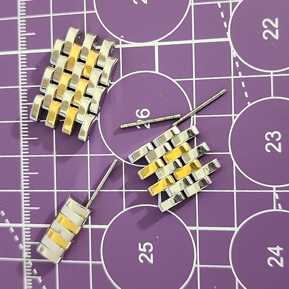 BRAND NEW STUNNING TWO TONE BREITLING WATCH/ BRACELET WATCH LINKS RARE ITEM